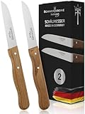 Schwertkrone Solingen Gemüsemesser Set 2 Stück gerade - 3' Schälmesser -...