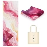 MicaYoung Reise Yogamatte Faltbar 1,5mm Reise Dünn Sportmatte Leicht mit...