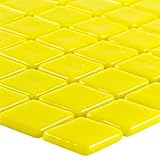 Glas Pool Schwimmbad Mosaik Fliesen Matte Pixley Gelb Dampdusche Bad Hamam...