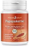 effective nature - Papayakerne - 50 g - Bio und in Rohkostqualität -...