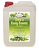 Oma`s Essigessenz 25% Säure 5 Liter Geschmackssieger für die gute Küche...