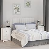 MOBCANT Nachttische 2 STK, Bedside Table Couchtisch Beistelltisch...