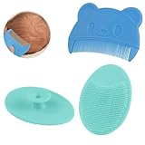 Aolso Baby-Haarkamm, 2 Stück Baby-Haarbürsten- und Kamm-Set,...