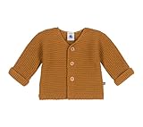 Petit Bateau A0AZH Langärmelige Strickjacke Unisex Baby Rich Copper 0-3...