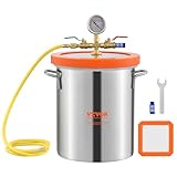 VEVOR 19 L Vakuumkammer Edelstahl Vakuum Entgasungskammer (Durchmesser 28...