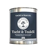 OLI-NATURA Yacht & Teaköl (Holzöl für Außenbereich, UV-Schutz) Farbe:...