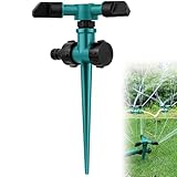 Rasensprenger 360 Grad Gartensprenger Rotierender Garten Sprinkler Große...