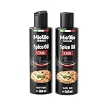 MioOlio 2x200ml Chili Squeeze Flasche - Scharfes Würzöl für Pizza,...