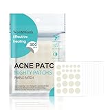 Pimple Patches 300 Stück,Unsichtbarer Concealeranti Pickel...