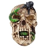 Bürobedarf Set Holz Harz Mensch Tier Ornamente Halloween Ornamente (Beige,...