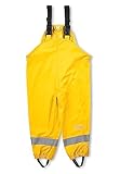 Sterntaler Unisex Kinder Regenträgerhose Ungefüttert Rain Pants, Gelb,...