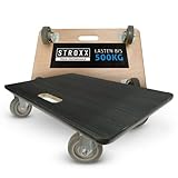 STROXX – 1x Transportroller mit 500kg Traglast (600 x 400 x 145mm) –...