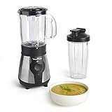 Moulinex Blend&Go LM1B1D 300W Mixer, Smoothie-Mixer mit 750 ml...