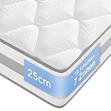 INMOKO Matratze 180x200 cm, 10 Schichten, Taschenfederkernmatratze...