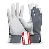 Gebol Arbeitshandschuhe aus hochwertigem Leder, Handschuhe Herren für Bau,...