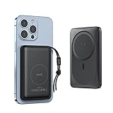 VRURC Magnetische Powerbank, 10000mAh Wireless Power Bank 22.5W...