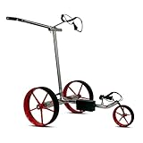 tour made Haicaddy HC5 Edelstahl I Golftrolley Elektrisch I kleinstes...