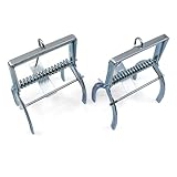 KOVA® 2X Profi Wühlmausfalle Zangenfalle + 1x KÜHLSCHRANKMAGNET! -...