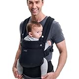 Momcozy Babytrage, reine Baumwolle, sanft zur Babyhaut, ergonomisches...