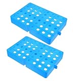 Mipcase Kunststoffpaletten 2 Stück Stapelbare Lagerbodenmatten 30x20x5cm...