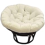 Rundes dickes Papasan-Stuhlkissen, für den Außenbereich, Schaukel,...