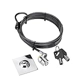 Ccmart Laptop Cable Lock Safety Lock Anti Theft Security Hardware Cable...