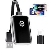 CarPlay Wireless Adapter 2025 mit OTA Upgrade, Plug & Play, Einmalige...