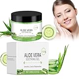 Firming Day Cream Aloe Vera Gel 99% Organic,Natürlich Aloe-Gurken-Gel,Aloe...