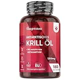 Antarktische Krillöl Weichkapseln - 1200mg pro Portion - Liefert Omega 3,...