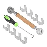 STOBOK 1 Satz Installationsbildschirm-tool Rollen Maschensieb-clips...