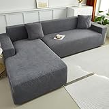 WULTNICEW Sofa Überzug Sofaschoner Sofabezug 2 Sitzer, Sofa Bezug Stretch...