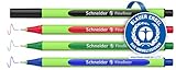 Schneider Line-Up Fineliner (Strichstärke 0,4 mm, aus biobasiertem...