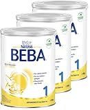 BEBA 1 Anfangsmilch von Geburt an, Babynahrung, nur Laktose, ohne Palmöl,...