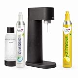 Sparpaket: Mysoda Woody - Wassersprudler aus erneuerbarem Holzkomposit mit...