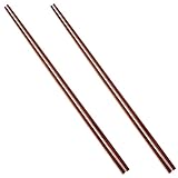 Mobestech 2 Paare Lange Holz Chopsticks für Hot Pot Rutschfeste...