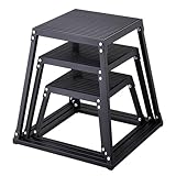VEVOR 3-teilige Plyometrische Sprungboxen, 305/458/609 mm Plyometric Box...