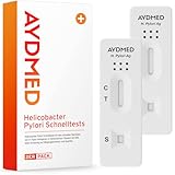 2 x AYDMED Helicobacter Pylori Schnelltest | H Pylori-Testkit für den...