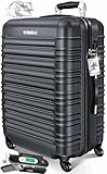 KESSER® Reisekoffer Mittlerer Hartschalen-Koffer Inkl. Kofferwaage +...