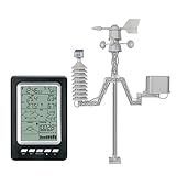 Jeenuuder Wetterstation, tragbar, für Display der Wetterstation, Solar,...