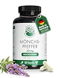 Mönchspfeffer – Hochdosiert: 20 mg (5:1 Extrakt = 100mg pro Kapsel) –...