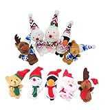 ERINGOGO 10St Weihnachts Finger Puppen Rentier Fingerpuppe...