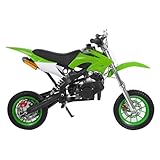 WOLEGM 49cc 2Takt Kinder Dirt Cross, 110 * 62cm Kinder Motorrad bis 80kg...