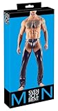 Svenjoyment Lederimitat Herren Chaps M