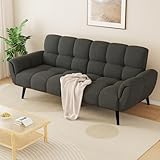 jiexi Sofa Mit Schlaffunktion, Klappsofa Sofa 3 Sitzer, Schlafsofa...