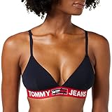 Tommy Hilfiger Damen Bralette Stretch, Blau (Desert Sky), M