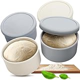 Cisivis Pizzaballenbox mit Deckel 4er Set - Ideal als Pizzabox, aus...
