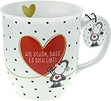 Sheepworld Tasse mit Motiv 'Wie schön' | Tasse mit Spruch, Kaffeetasse,...