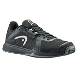 HEAD Men's Sprint Team 3.5 Clay Men Tennisschuh, schwarz/schwarz, 42.5