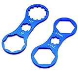 Fahrrad Vordergabel Reparatur Werkzeug,2 STK Fahrradschlüssel Federgabel...