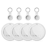 Air Tracker Tag 4-Pack - Smart GPS Tracker Kompatibel mit Apple Wo ist?...